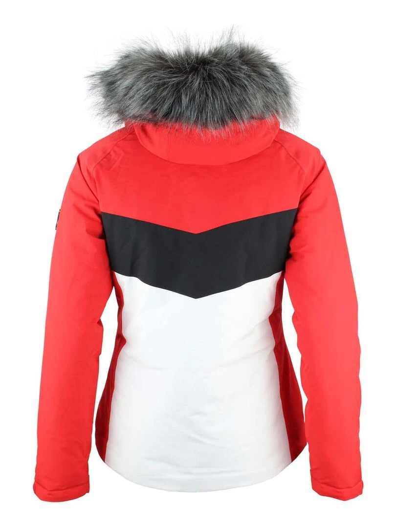 Blouson de ski femme AFIDOL   Rouge