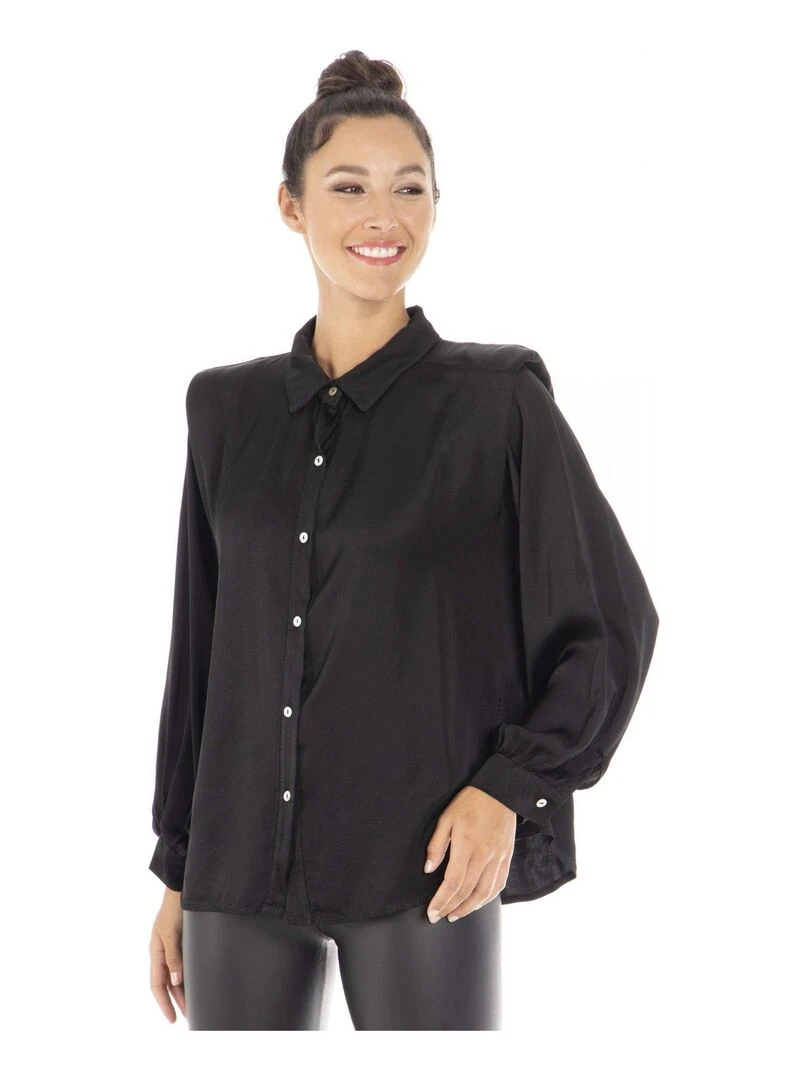 Chemisier chemise CHARLOTTE   Gérard Pasquier   Noir Noir