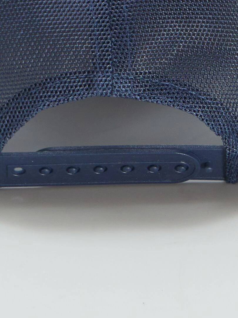Sweat imprimé en french terry   Noir marine