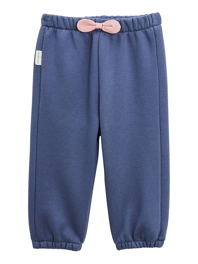 Ensemble bébé blouse et pantalon en molleton Naya   Bleu
