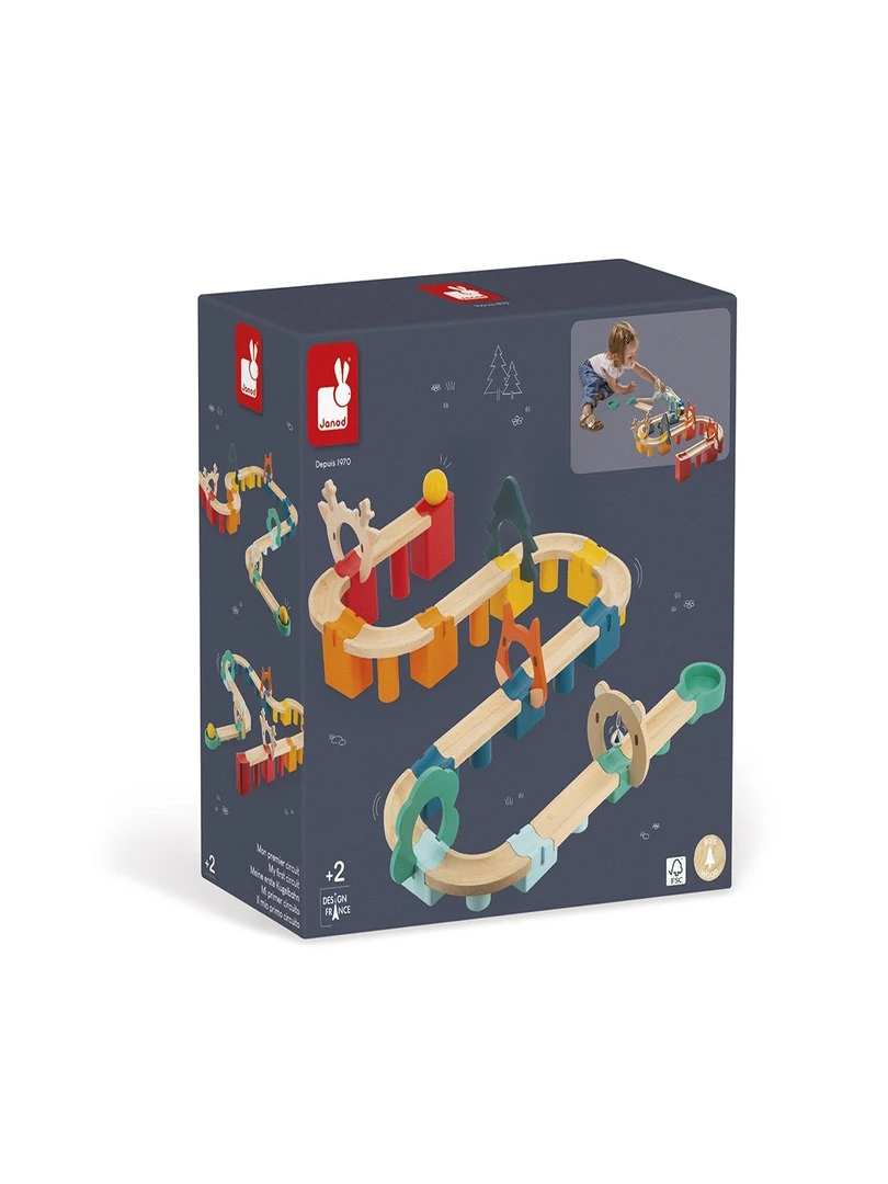 Mon premier circuit à balle en bois   N/A