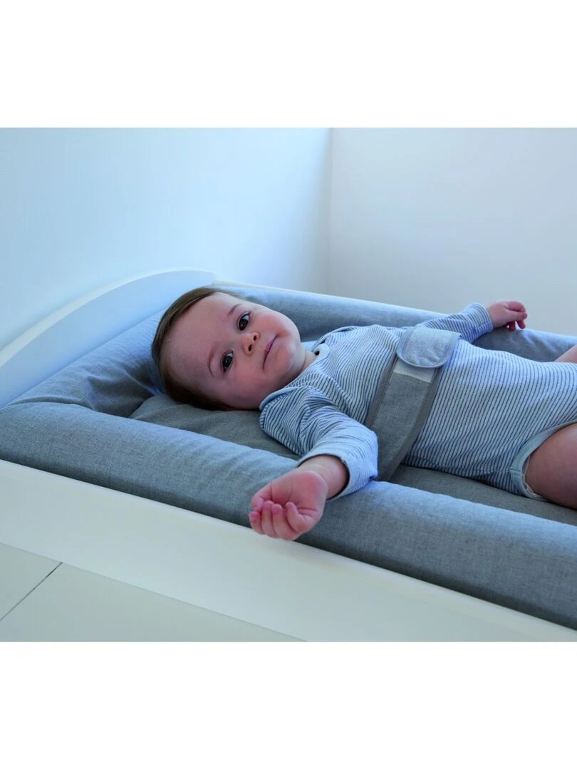 Candide   Matelas à langer Mat' Confort gris chiné   Gris