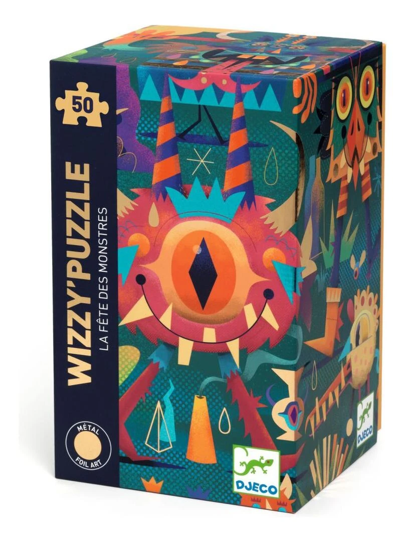 Wizzy Puzzles   La fête des monstres   50 pcs   N/A