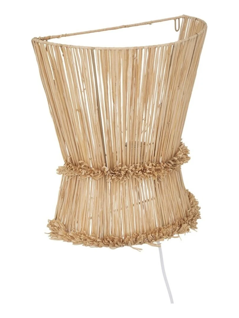 Applique bambou Loa naturel H30 Beige