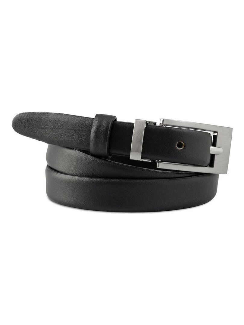 Ceinture Plein Cuir Féliane Fabrication UE Noir