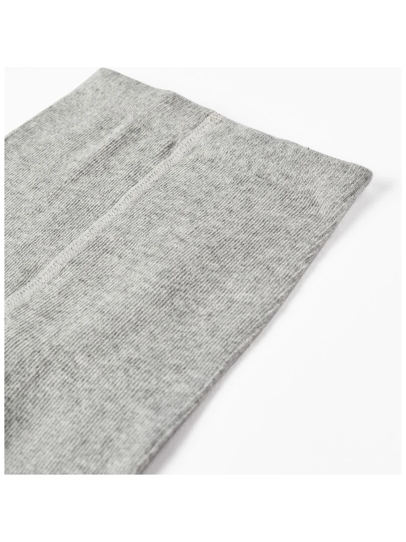 Collants en Tricot de Coton pour Bébé ESSENTIALS LINE Gris clair