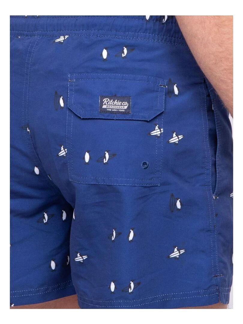 Short de bain GILSON   Bleu marine