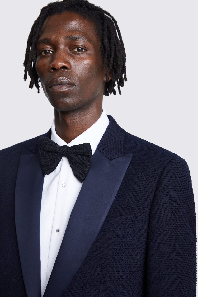 Tailored Fit Navy Hoxton Jacket     Buy Online at Moss