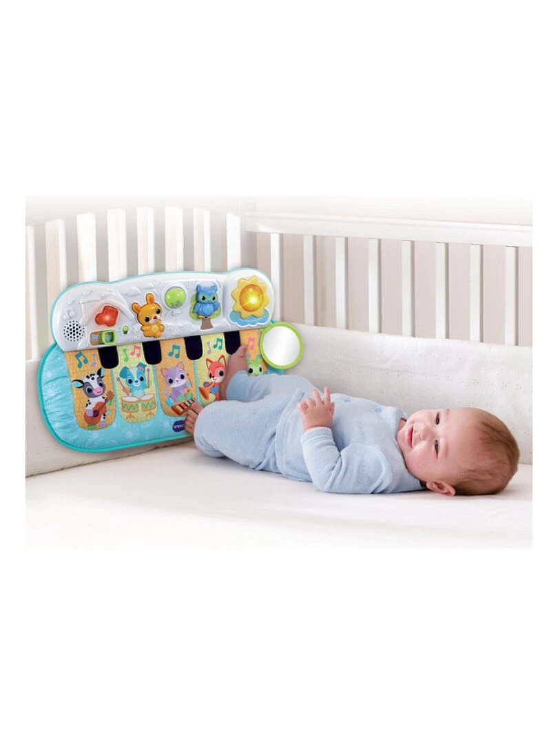 Vtech Baby Tap Tap Piano Des Loulous Textile Multicolore N/A