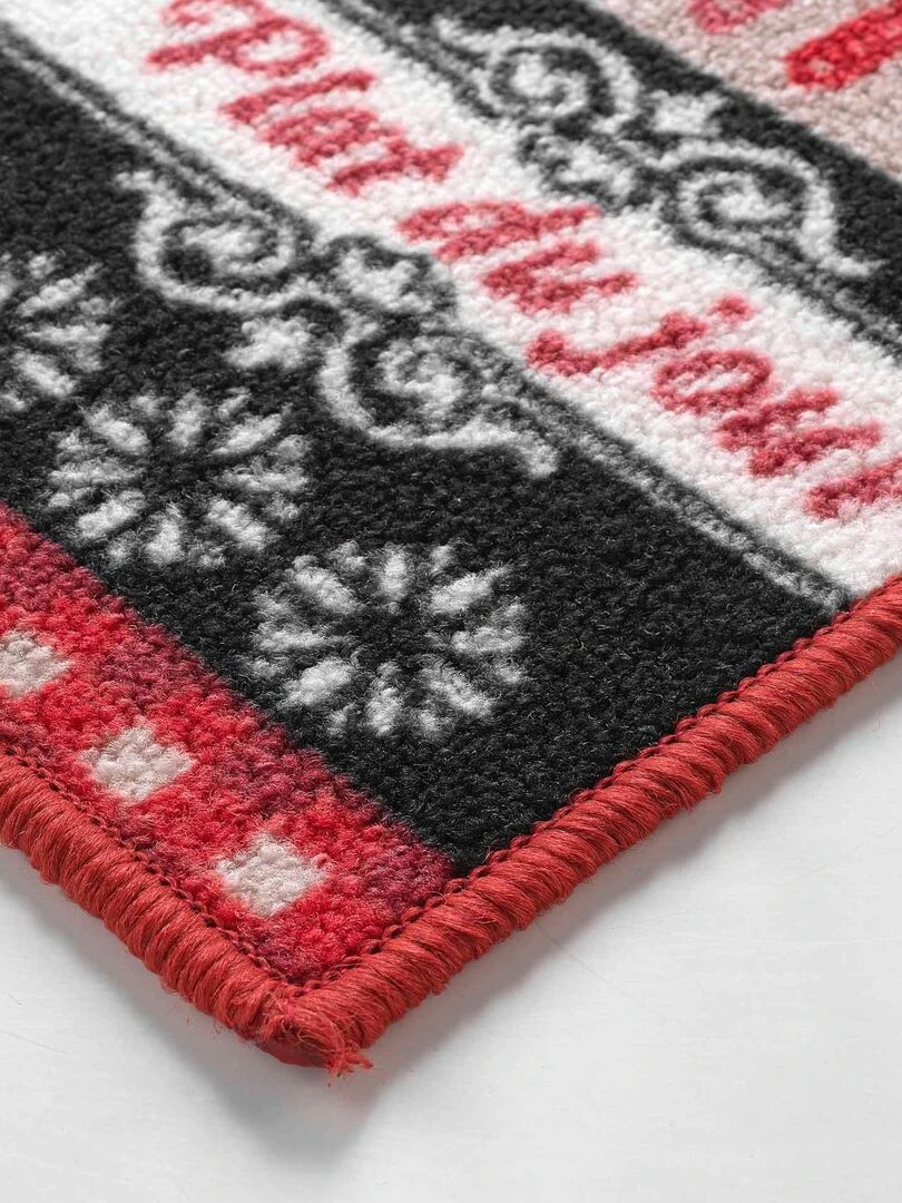 Tapis Multi usage Menu du jour   Noir