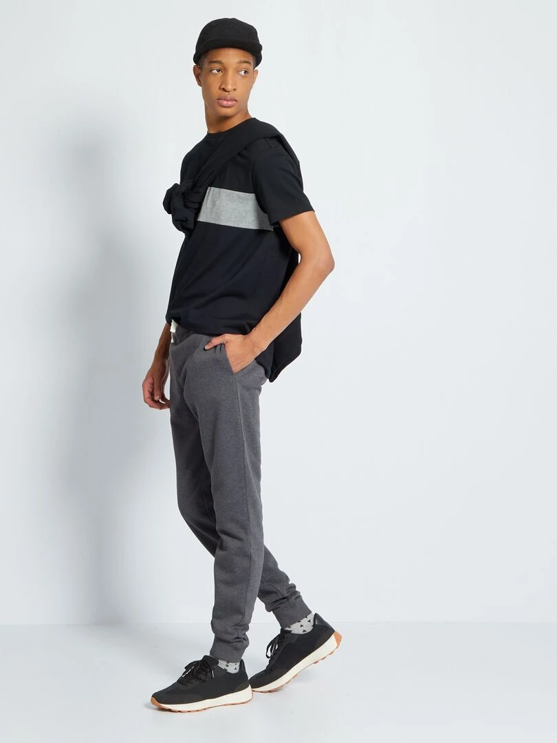 Pantalon en molleton L38 +1m95 Gris