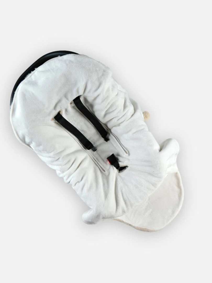 Couverture promenade longs poils Noukie's Blanc