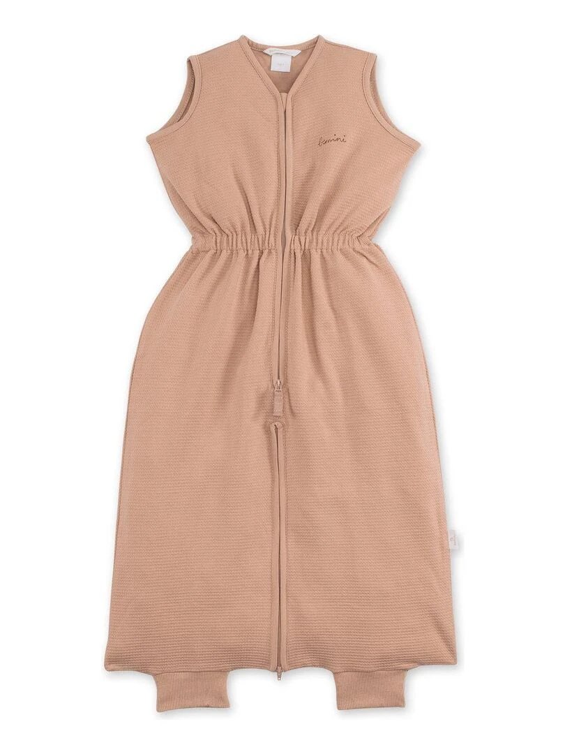 Bemini Gigoteuse jambes séparables Waffle bio Beige