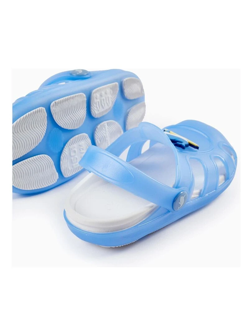 Sandales Clogs pour Bébé Garçon 'Baleine   Delicious'   Bleu