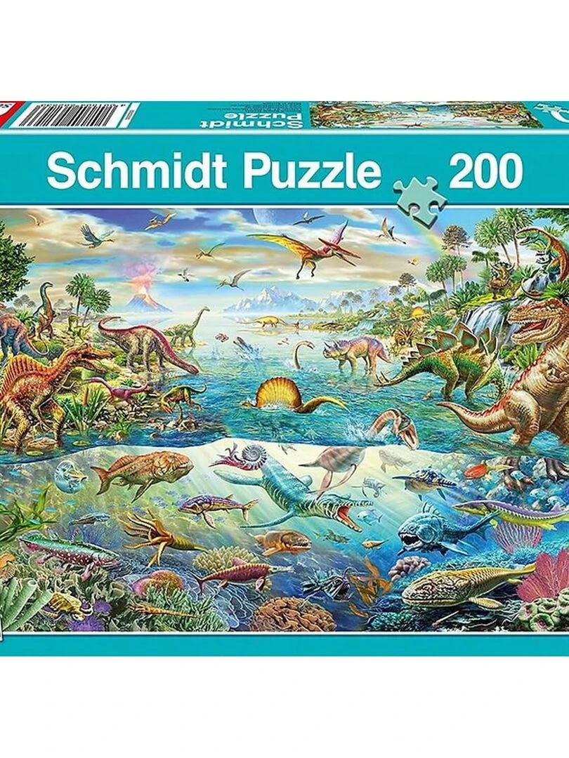 Puzzle 200 pièces : Découvre les dinosaures N/A