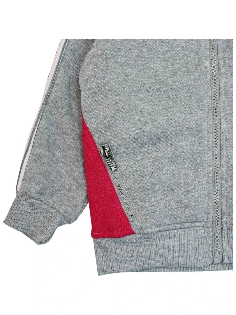 Lee Cooper   Jogging fille imprimé logo   Gris