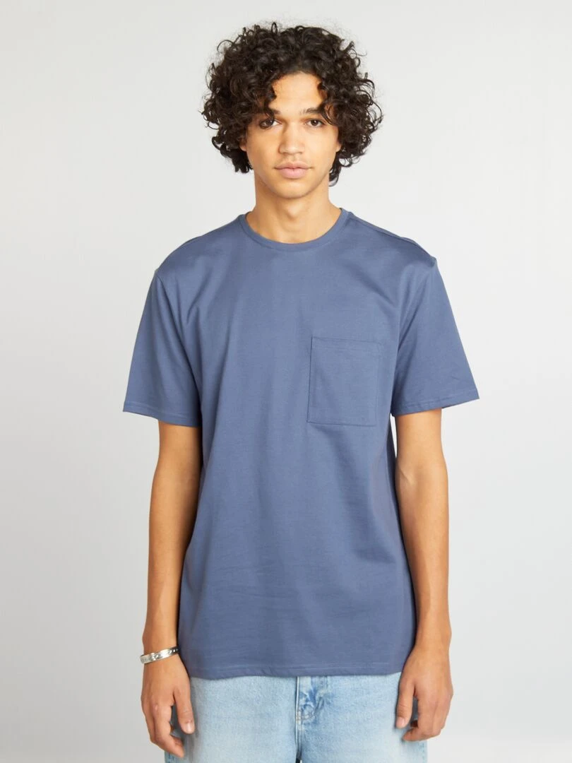 T shirt basique BLEU