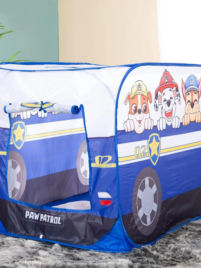 ROBA Tente de Jeu pour Enfant 'Paw Patrol'   Tente Pop Up en Forme de Voiture   Bleu   Blanc   N/A