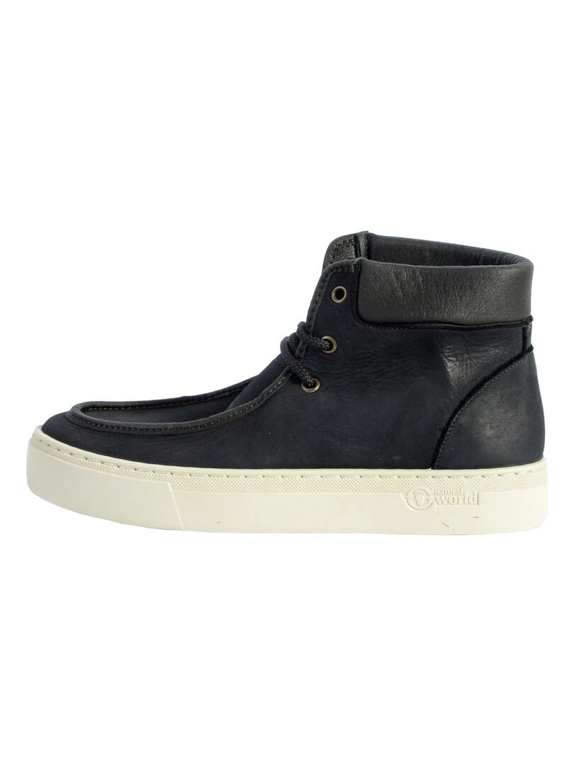Basket Natural World Wallabi Cuello On Napa Noir