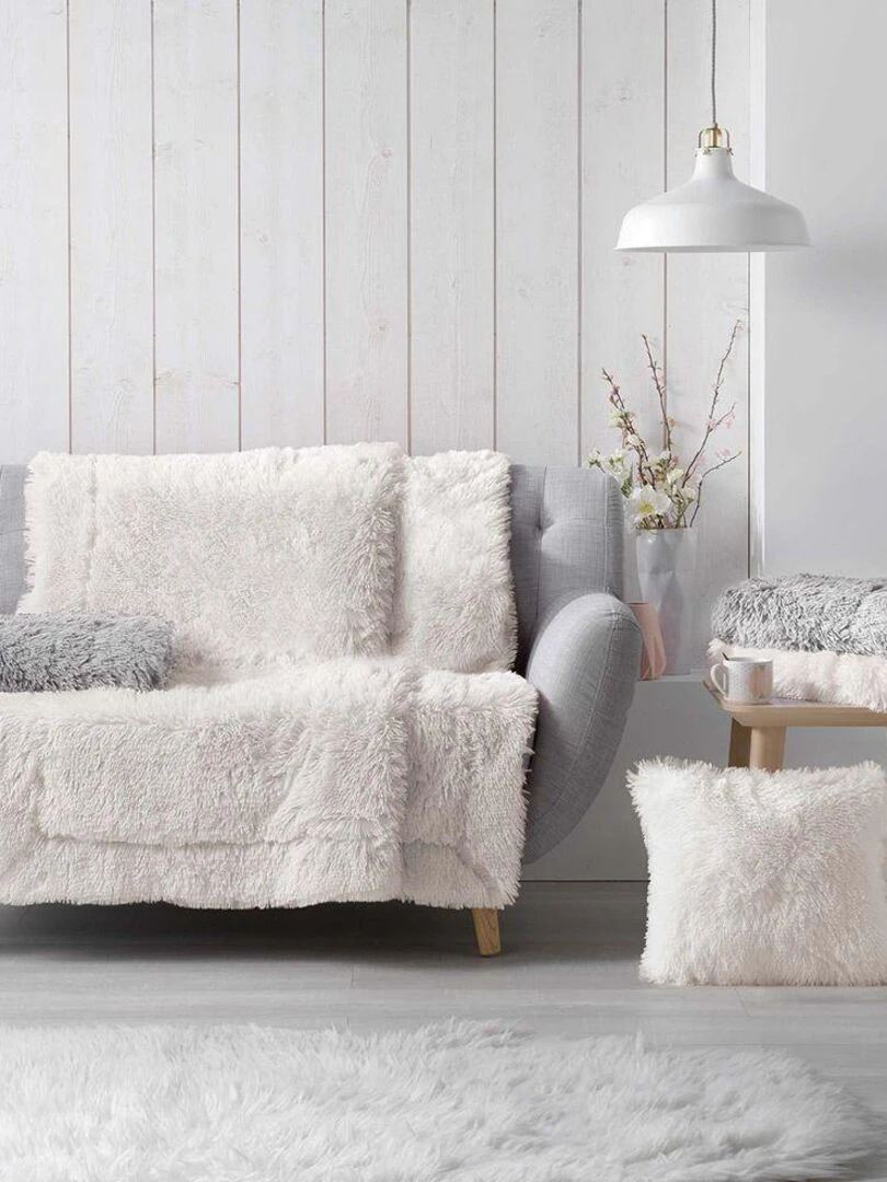 Plaid Marilou   Beige clair