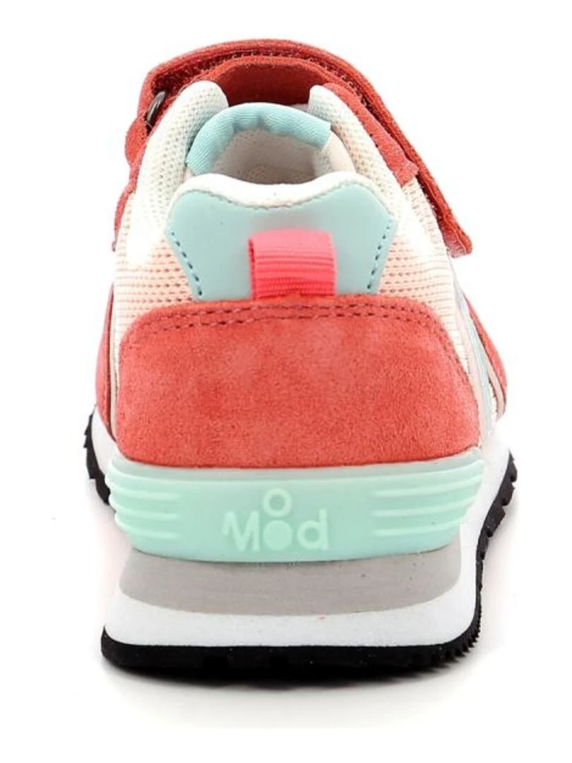 Sneakers basses Textile mesh Snooklace   Rose