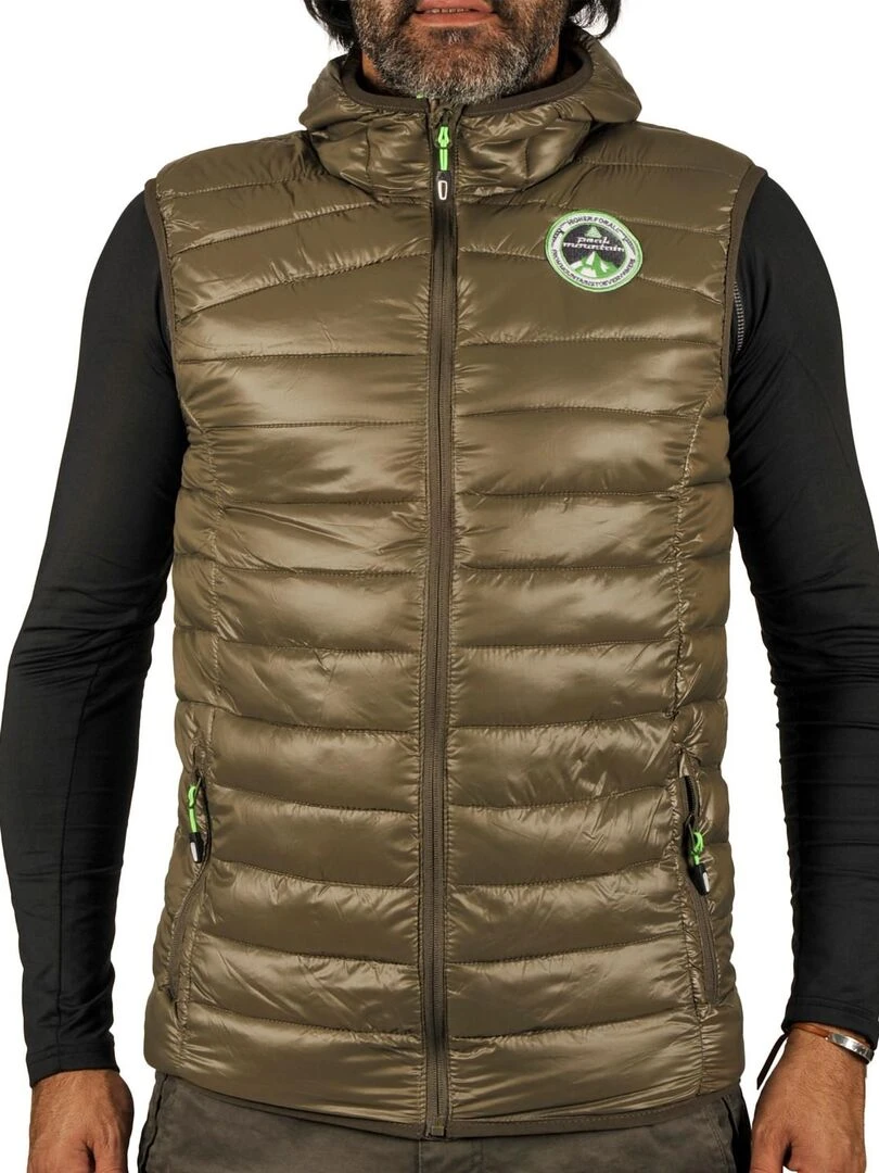 Doudoune de ski homme COR   PEAK MOUNTAIN   Kaki