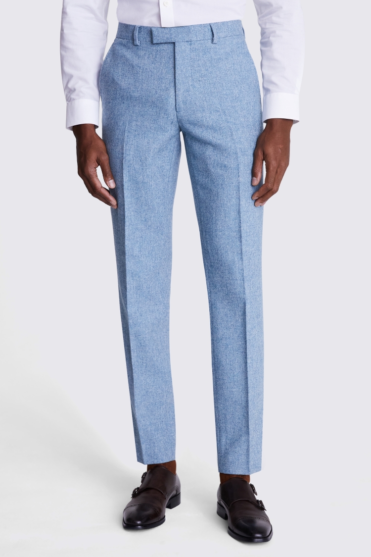 Tailored Fit Grey Trousers   Buy Online at Moss