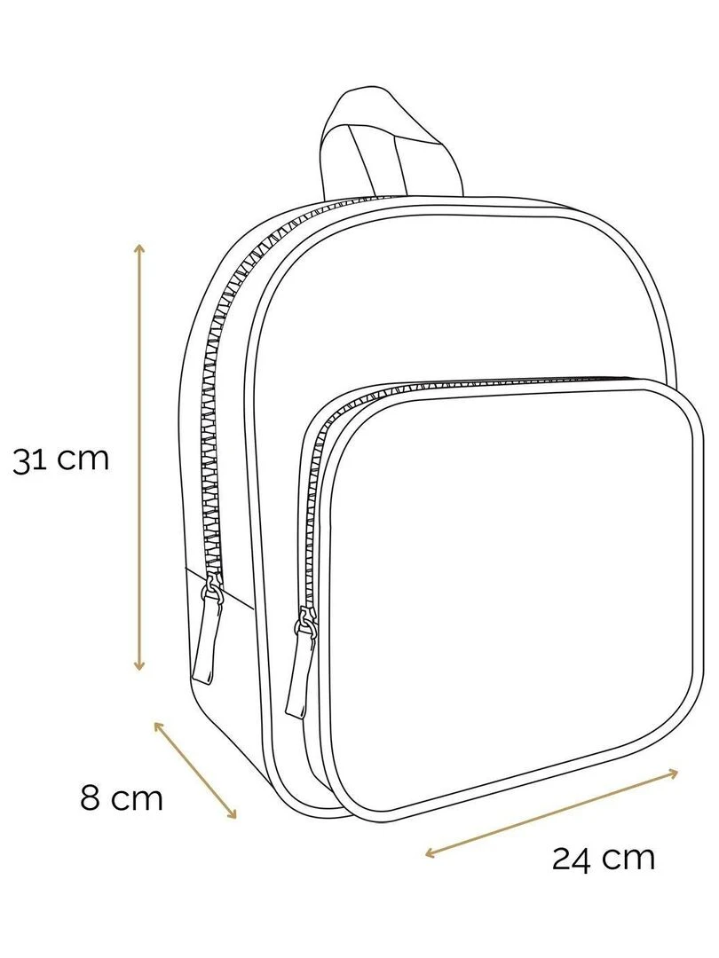 BAGTROTTER Sac à dos 31 cm avec poche maternelle Harry Potter Gris   Gris