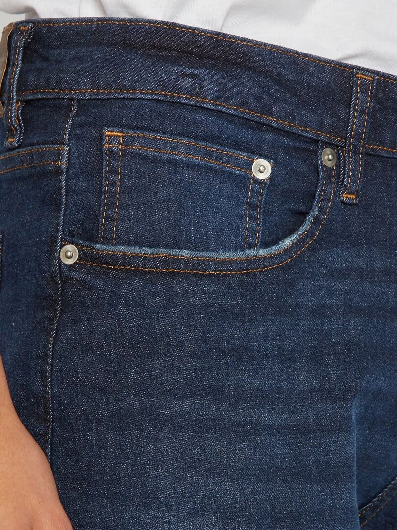 Jean slim à 5 poches   Brut