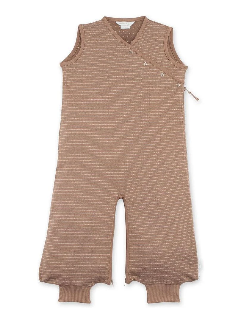 Bemini Gigoteuse sans manches Twin jersey Beige foncé