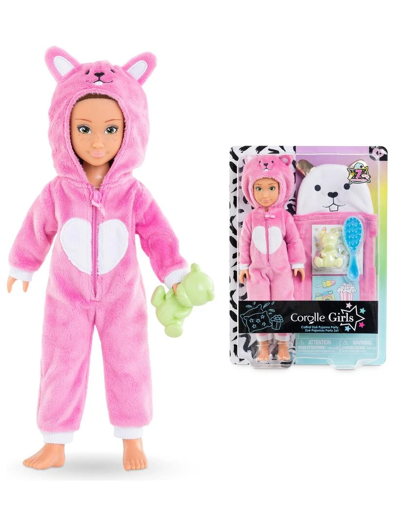 Coffret Poupée Corolle Girls Zoé Pyjama Party N/A