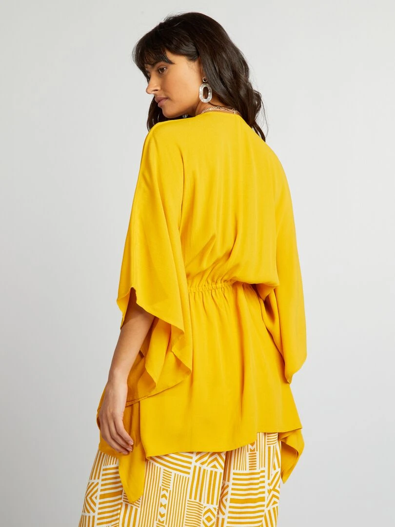 Blouse bohème   Jaune