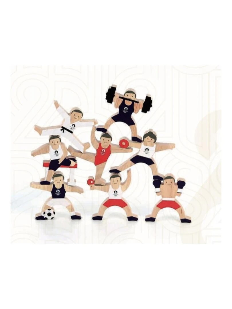 Jeu d equilibre athletes JO 2024 N/A