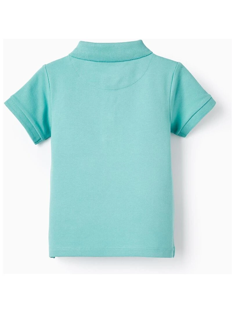 Polo à manches courtes en piqué de coton pour bébé garçon manches courtes MATISSE Vert
