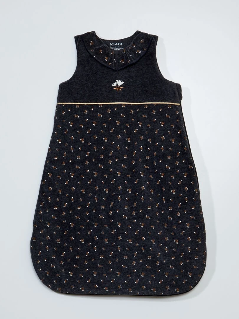 Gigoteuse en velours sans manches TOG 2.5 Gris