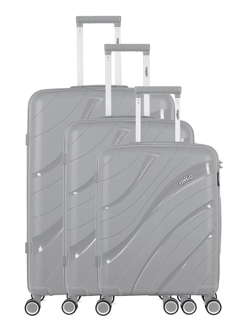 SET DE 3 PERSEE Gris