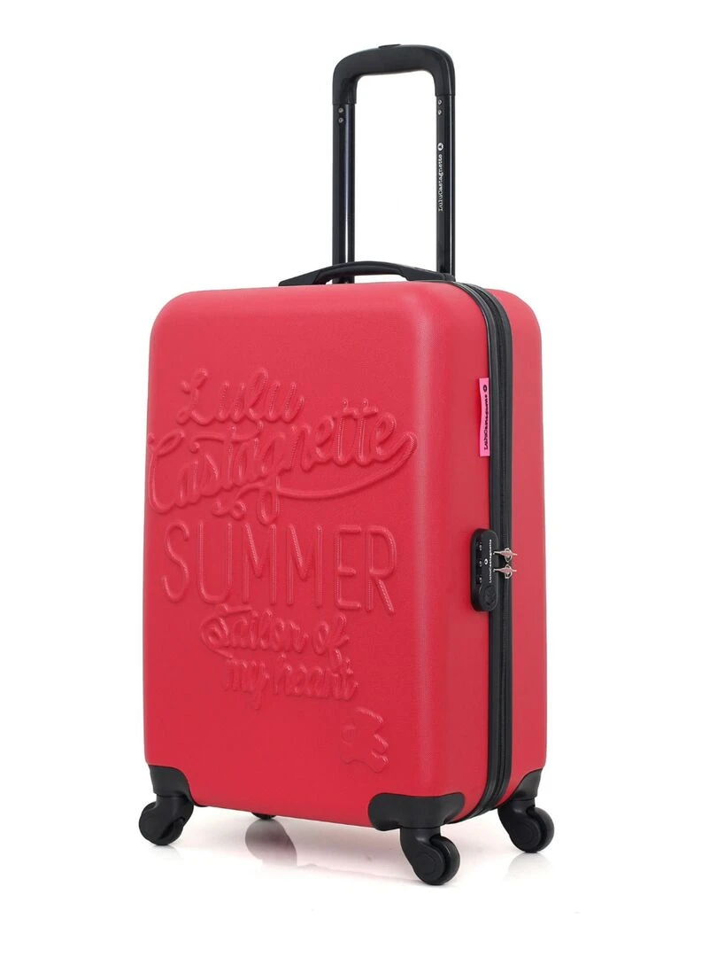 LULU CASTAGNETTE VALISE M SAILOR A Rouge
