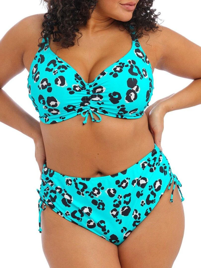Haut de maillot réglable à armatures Kotiya Bleu