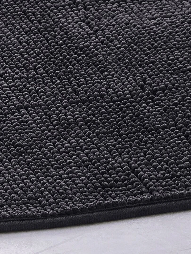 Tapis De Bain Bubble Uni 'essential' 'today'   gris anthracite