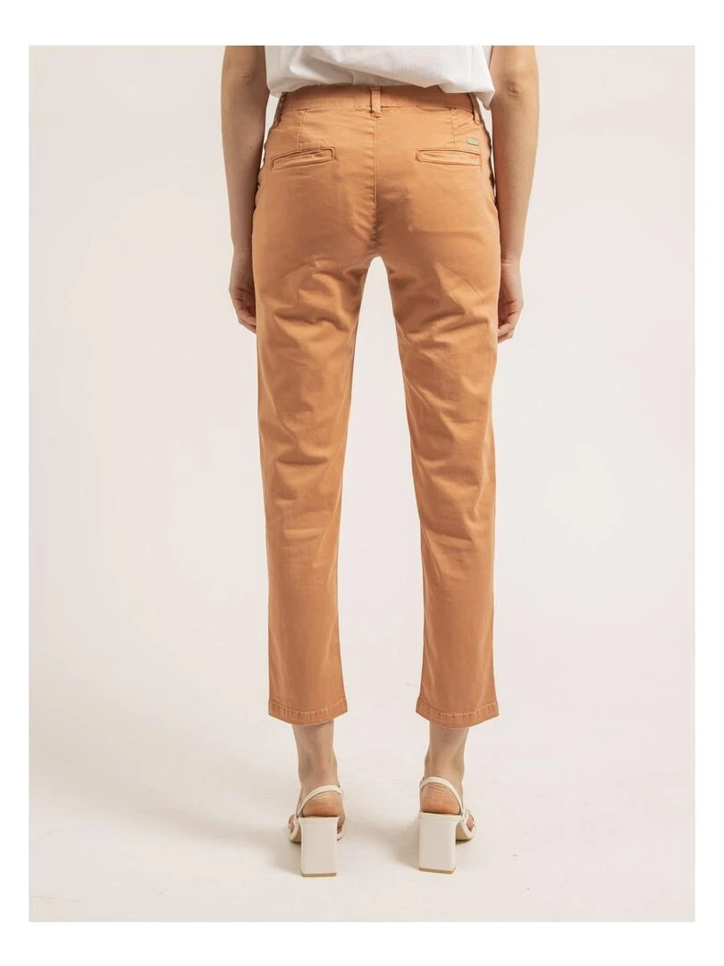 Pantalon chino slim EILYN Orange