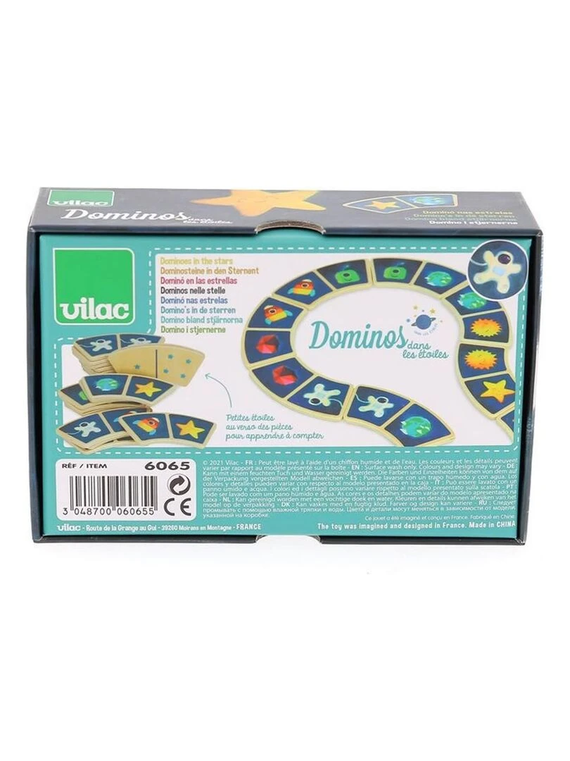 Dominos en bois : Dans les étoiles   N/A
