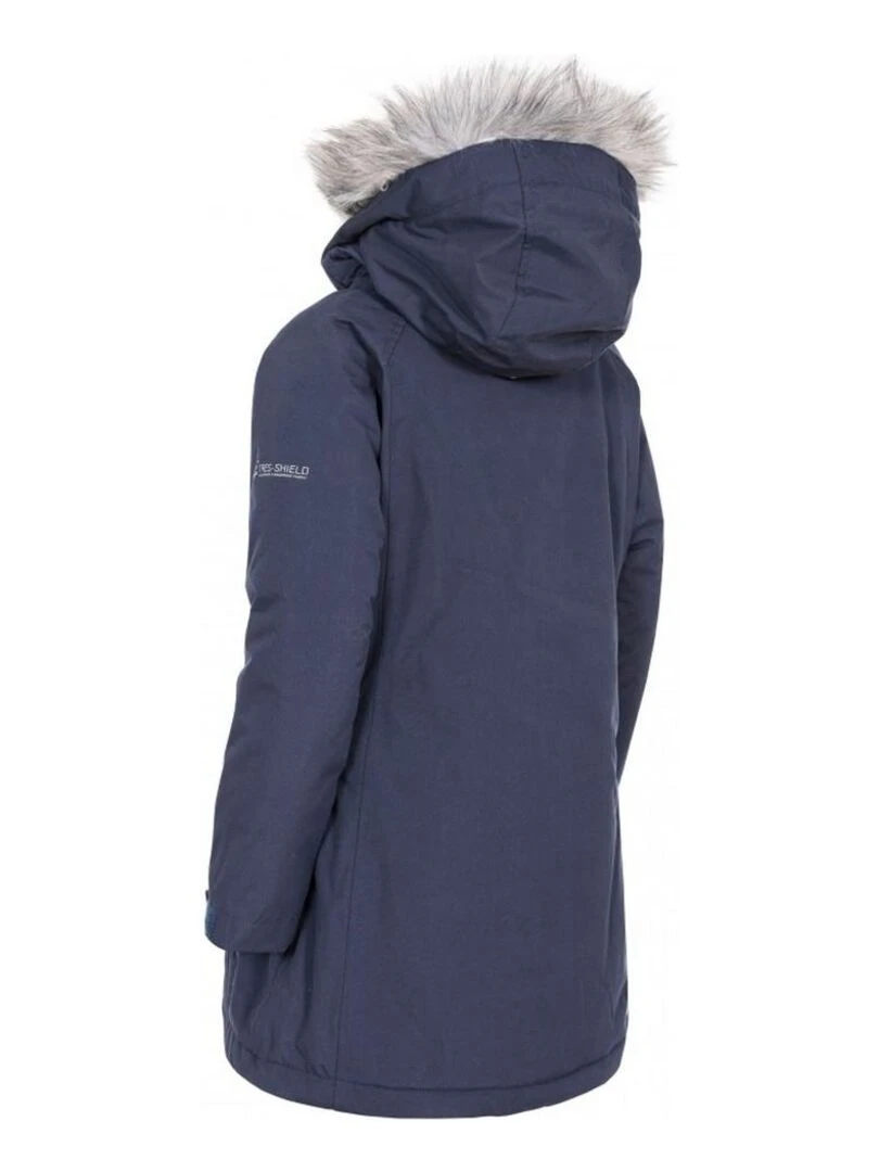 Trespass Fame Parka imperméable Bleu marine
