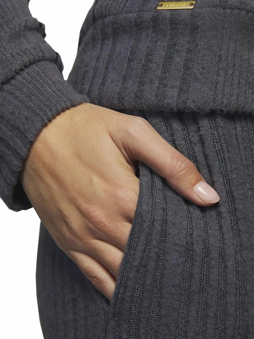 Tenue de détente et intérieur pyjama pantalon haut Basica   Gris