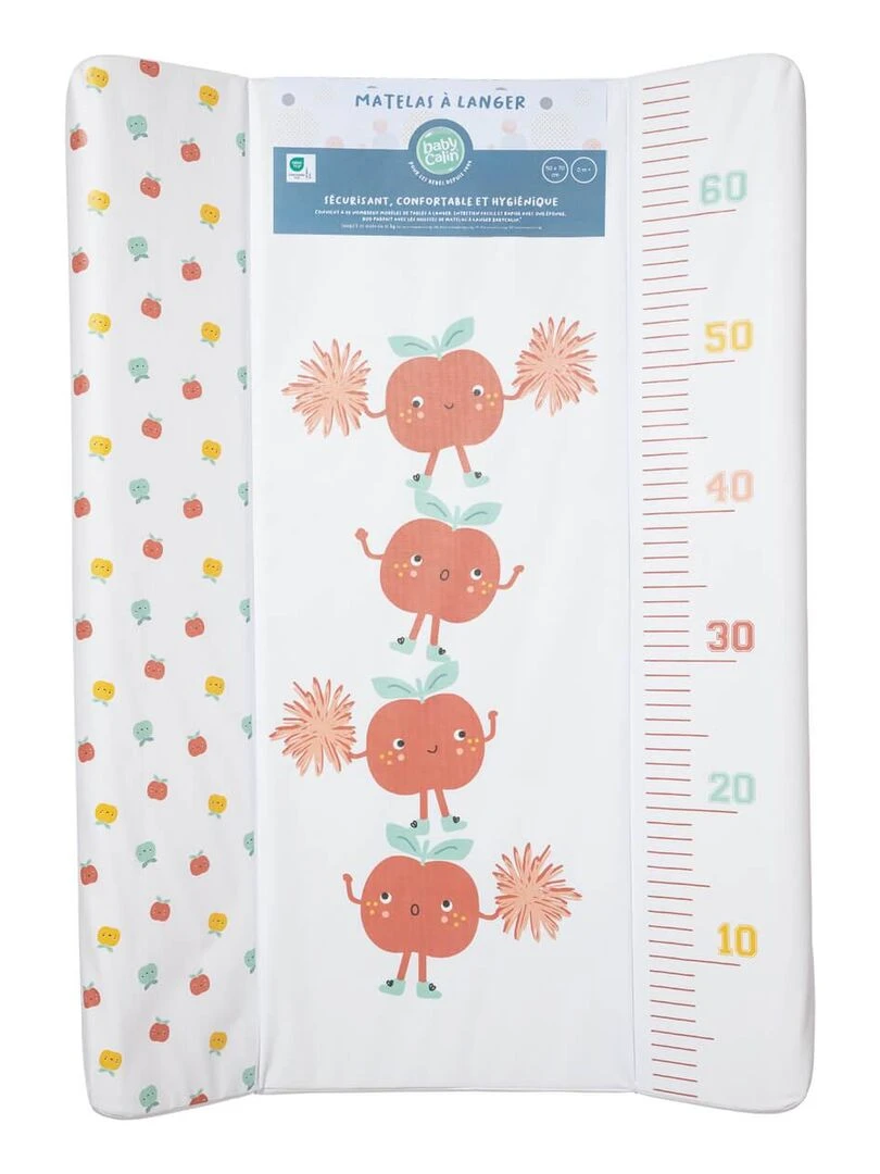 Matelas à langer Standard Premium   Rouge tomate