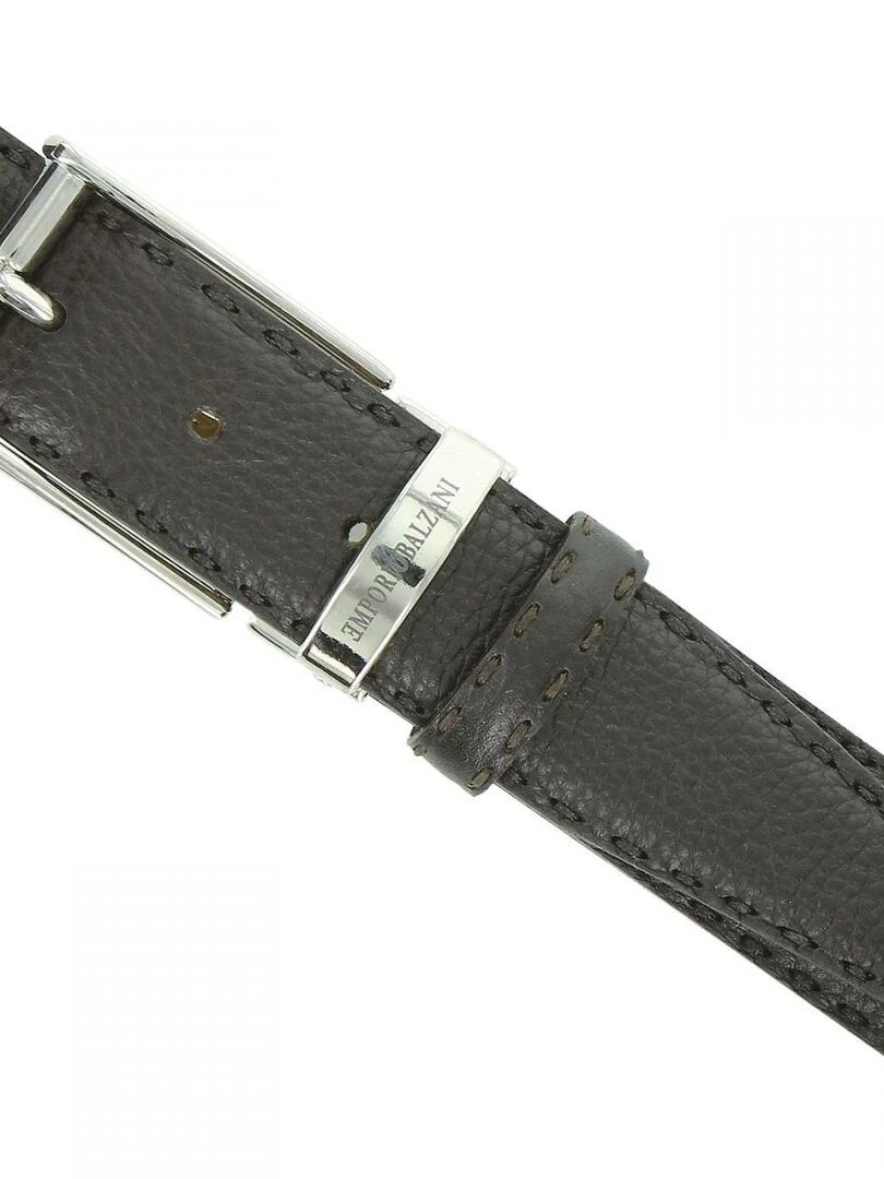 Ceinture en cuir BUFFLE   Marron