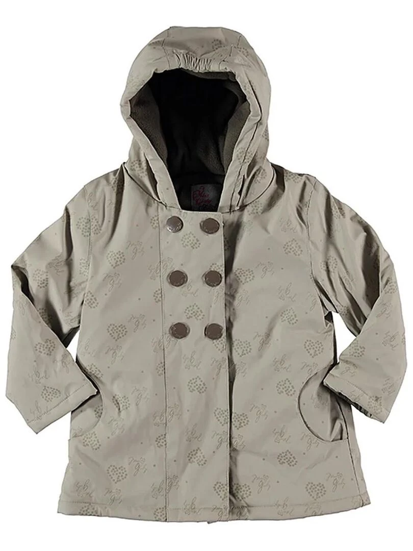 Coupe vent fille FIST MISS GIRLY Gris taupe
