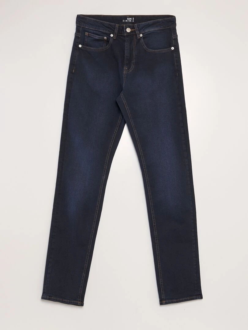 Jean slim à 5 poches L34 Brut