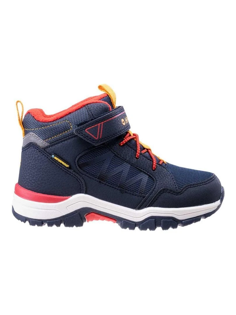 Hi Tec   Chaussures de randonnée GIRVINE   Bleu Orange Blanc
