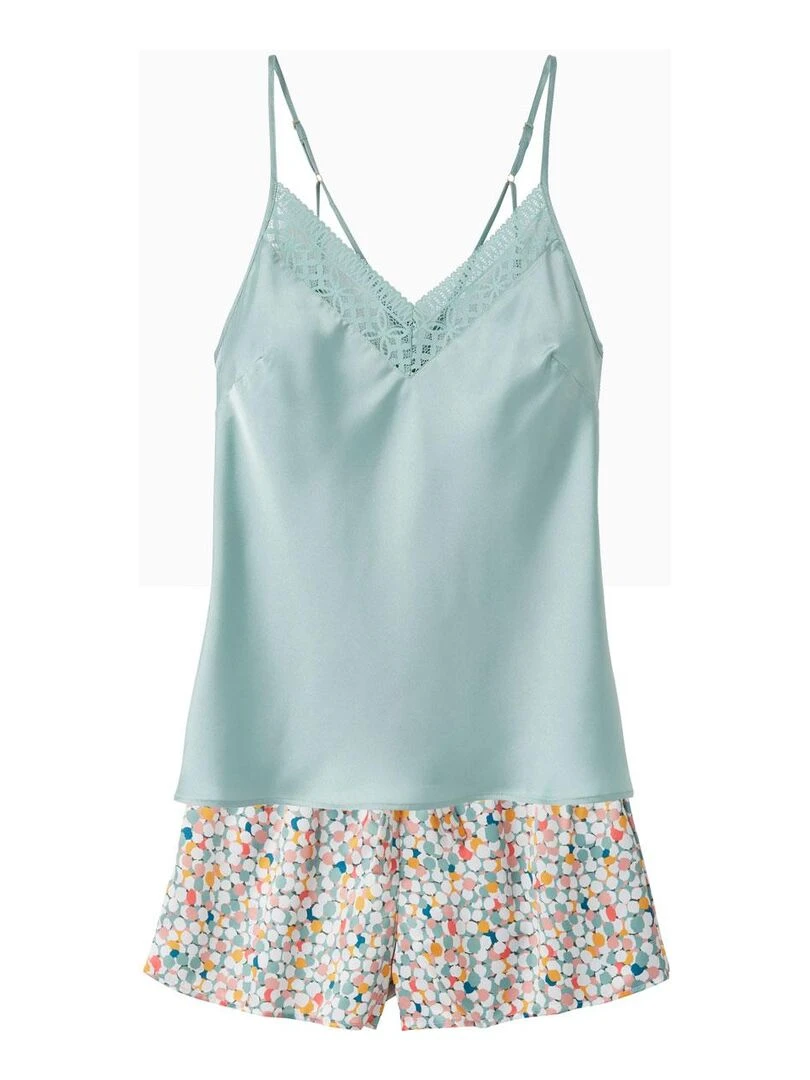 Top short MERINGUE Camille Cerf & Pomm'Poire Vert