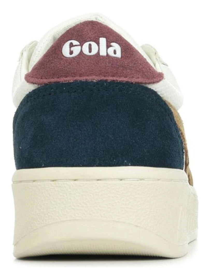 Baskets Gola GrandSlam Trident   Blanc Marron